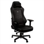 GAMING CHAIR NOBLECHAIRS HERO REAL LEATHER, BLACK