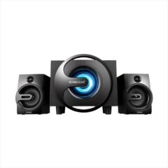 SPEAKERS 2.1 SONICGEAR TITAN 5 BTMI, Light Efect, USB/SD CARD Music Playback,(14W) AUX/Bluetooth 4.2,FM Radio