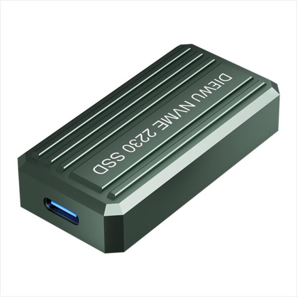 ENCLOSURE USB 3.2 (Gen 2) Type-C  M.2 NVMe 2230, DIEWU, TXD186