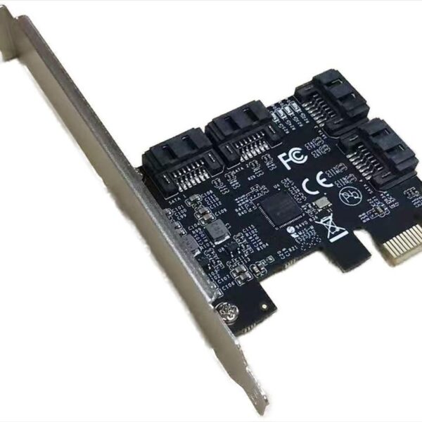 CONVERTOR PCI-E 3.0 (1x) TO 4 x SATAIII TXB183, ASMedia ASM1064