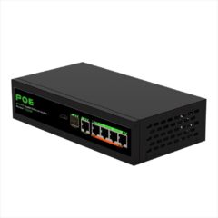 NET Switch POE DIEWU 6-port 10/100/1000 (4 POE+1 RJ45 Uplink+1 SFP Uplink) TXE298