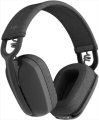 HEADPHONES WIRELESS LOGITECH Zone VIBE UC, lightweight, Bluetooth/Wireless w/microphone, Graphite, 981-001199