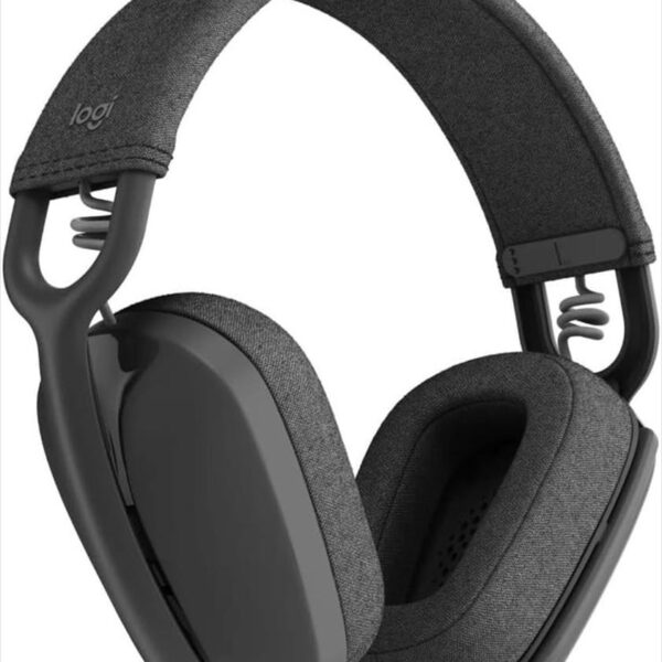HEADPHONES WIRELESS LOGITECH Zone VIBE UC, lightweight, Bluetooth/Wireless w/microphone, Graphite, 981-001199