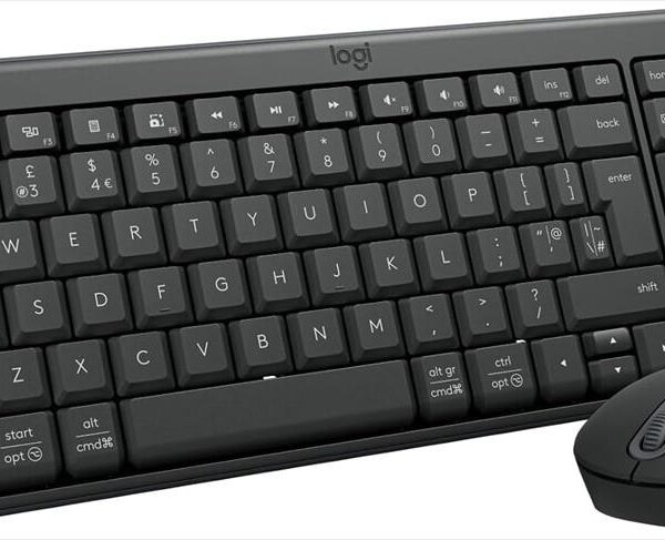 COMBO KEYBOARD AND MOUSE WIRELESS LOGITECH MK250 Graphite 920-013519
