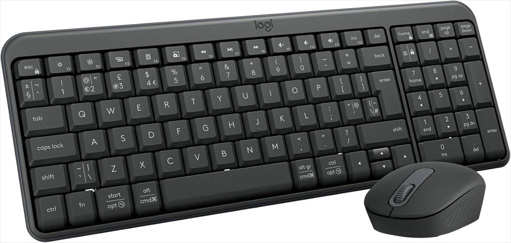 COMBO KEYBOARD AND MOUSE WIRELESS LOGITECH MK250 Graphite 920-013519