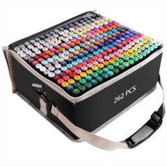 ALCOHOL MARKER SET EXTRALINK (262 colors) DUAL TIP