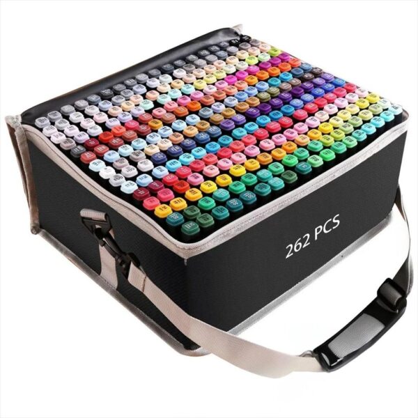 ALCOHOL MARKER SET EXTRALINK (262 colors) DUAL TIP