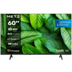 CE TV LED SMART 60" METZ TV,  Direct LED UHD, 4K, 60Hz, Frameless, 3xHDMI, 2xUSB, GOOGLE TV, Black, 60MUF7000Z