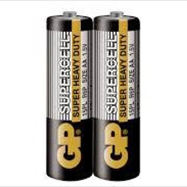 Battery GP Zinc-Carbon AA,15PL R6P 1.5V  (2pcs pack)
