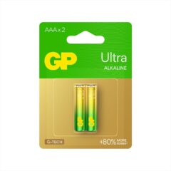 Battery GP ULTRA ALKALINE, LR03 AAA 1.5V (2pcs pack)