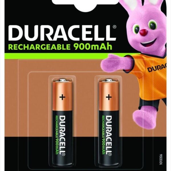 Battery DURACELL RECHARGEABLE, 2xAAA R03, 900mAh