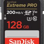 MEMORY CARD SANDISK SDXC 128GB EXTREME C10 200mb/s V30 class 10, SDSDXXD-128G-GN4IN