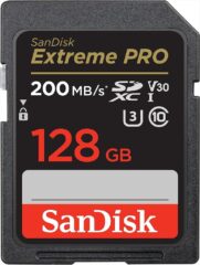 MEMORY CARD SANDISK SDXC 128GB EXTREME C10 200mb/s V30 class 10, SDSDXXD-128G-GN4IN