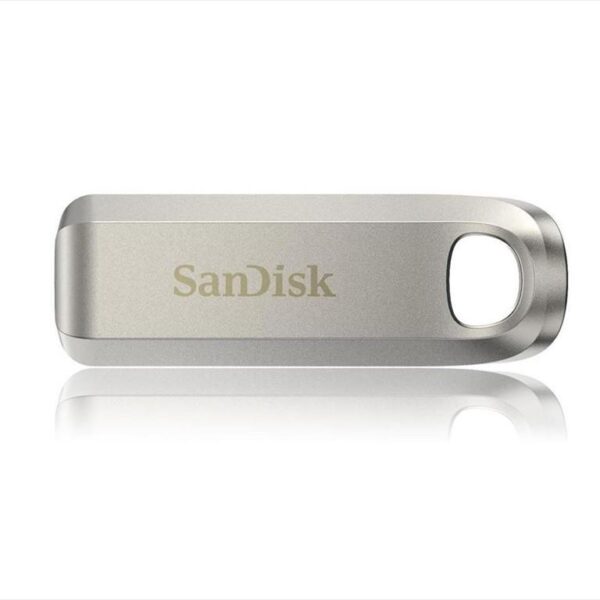 USB Flash Drive 3.2/Gen.1 Type-C, 64GB SANDISK ULTRA LUXE, Silver, SDCZ75-064G-G46
