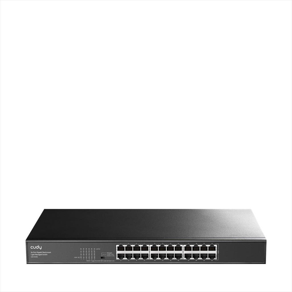 NET Switch CUDY 24-port Managed Gigabit GS1024E