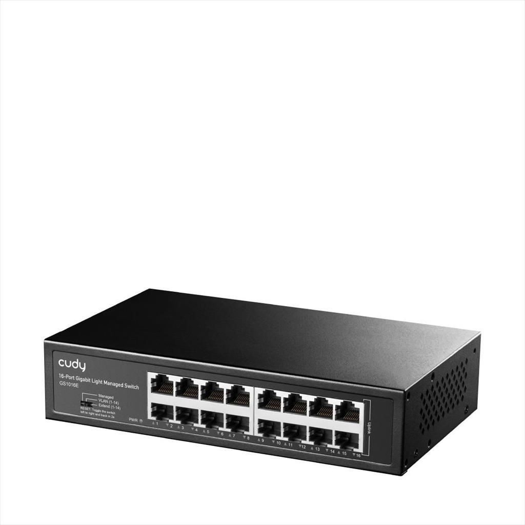 NET Switch CUDY 16-port Gigabit Managed, GS1016E - Image 4