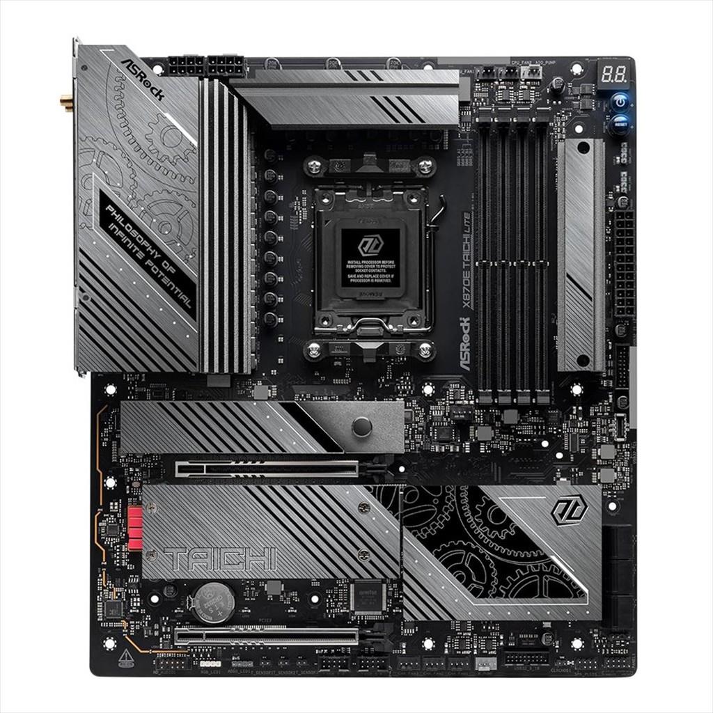 MB AM5 X870E TAICHI LITE ASROCK 4xDDR5 8200Mhz (O.C), HDMI, 2xPCI-Ex16 5.0, 4xM.2,6xSATA3,BT 5.4, 90-MXBPA0-A0UAYZ - Image 2