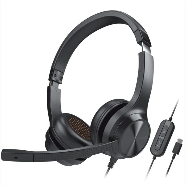 HEADPHONES CREATIVE CHAT USB Type-C 2.0m, Noise-Canceling Mic, Remote, 51EF0980AA000