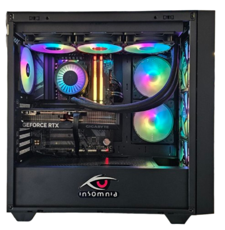 Insomnia Shadow Tornado: B650, 9800X3D, 32GB DDR5-6000, 5070Ti, 1TB - Image 2