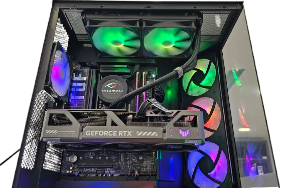 Insomnia Shadow TUF Phantom 2: X870, Ryzen 7 9800X3D, RTX 5080, 32GB DDR5-6000 - Image 4