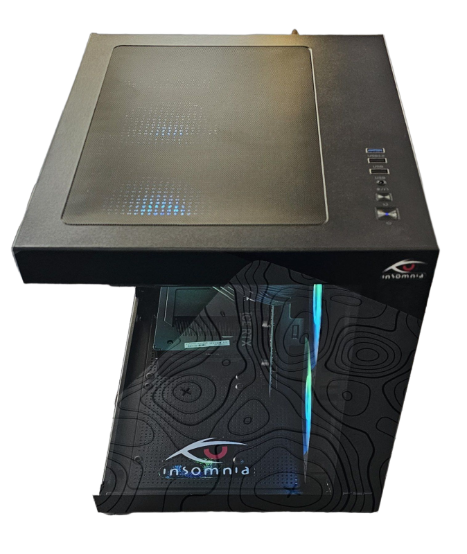 Insomnia Shadow Dice: A520M, Ryzen 5 5500, 16GB DDR4-3200, RTX 5050, 500GB SSD - Image 2